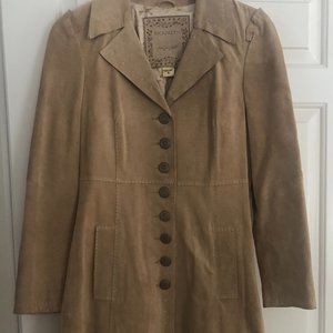 Suede Genuine Leather Jacket